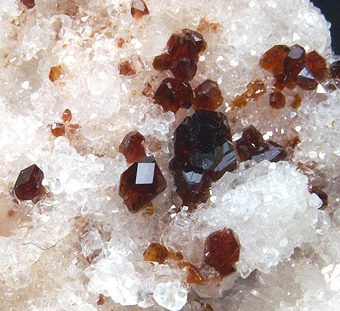 Uvite on Magnesite - Serra das �guas, Brumado - Brazil