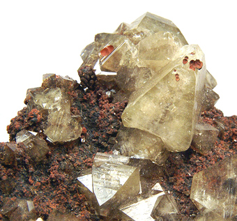 Adamite - Ojuela Mine, Mapim� - Mexico