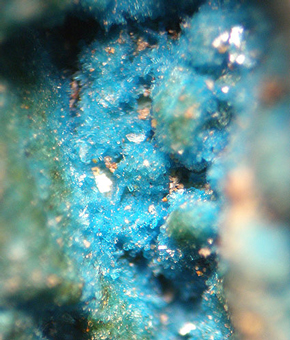 Langite - Gambatesa Mine, Graveglia Valley, Italy