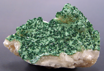 Malachite and Trippkeite - Bou Azzer, Morocco