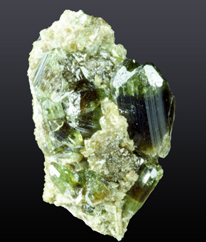 Vesuvianite - Bellecombe, Aosta Valley, Italy