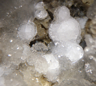 Philipsite, Chabazite, Vallerano, Latium, Italy