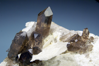 Quartz (var. Smoky) Triolet Glacier, Val Ferret, Aosta