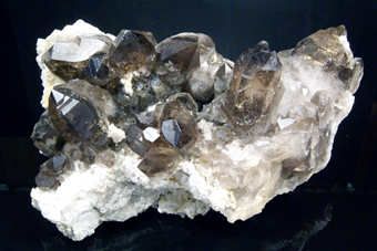Quartz (var. Smoky) Triolet Glacier, Val Ferret, Aosta