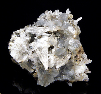 Quartz and Plumboancalcite - Traversella Mine, Traversella, Piedmont, Italy