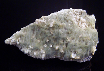 Byssolite and Albite- Miage Glacier, Aosta Valley, Italy