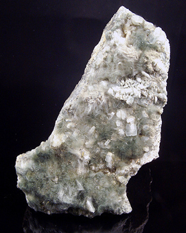 Byssolite and Albite- Miage Glacier, Aosta Valley, Italy