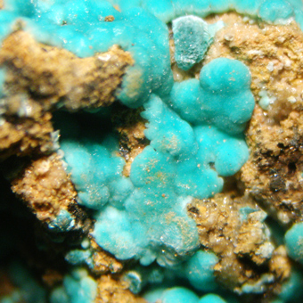 Rosasite - Serrabottini, Tuscany, Italy