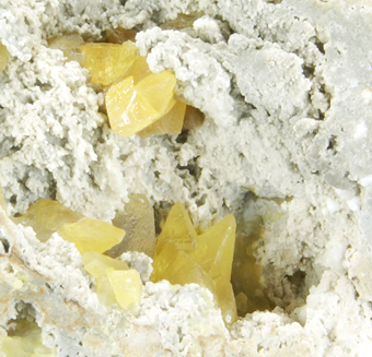 Sulphur - Gessolungo mine, Sicily, Italy