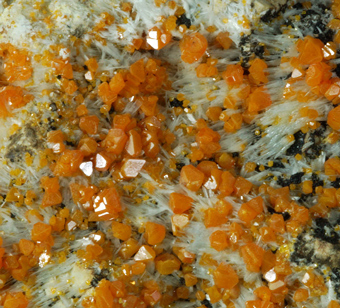 Wulfenite, Liangshan Autonomous Prefecture, Sichuan province, China