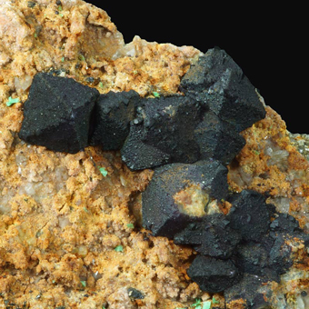 Fluorite and Zeunerite, Cinovec, Erzgebirge, Czech Republic