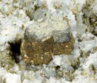 Marcasite pseudomorph of pyrite, Brosso mine, Brosso, Piedmont, Italy