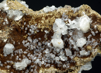 Heulandite and mesolite, Monastir, Sardinia, Italy