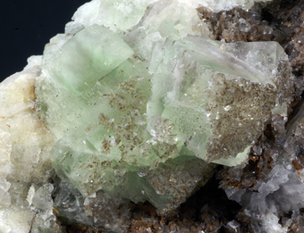 Fluorite, Su Zurfuru mine, Fluminimaggiore, Sardinia , Italy