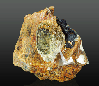 Niobophilllite, Hingganite-(Y), Zircon - Mount Malosa, Malawi