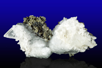 Pyrrothite, Gypsum, Anhydrite - Niccioleta mine, Tuscany, Italy