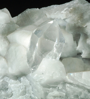 Quartz, La Facciata quarry, Carrara, Apuan Alps, Tuscany, Italy