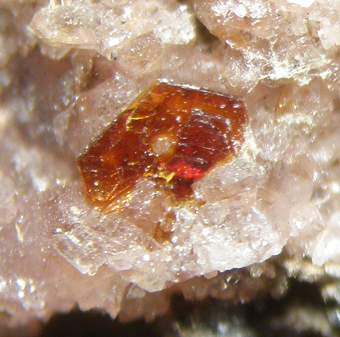 Shigaite and Rhodochrosite - N'Chwaning I mine, South Africa