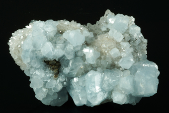 Celestite with calcite - N'Chwaning II mine, KMF - South Africa