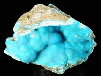 Hemimorphite var. Calamine, Sa Duchessa mine, Fluminimaggiore, Sardinia , Italy