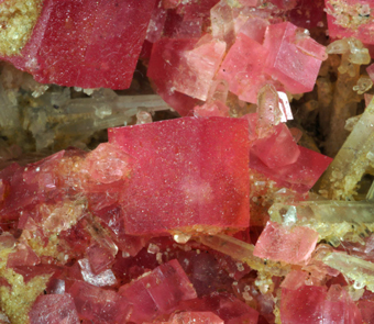 Rhodochrosite, Quartz, Sphalerite, Pyrite - Sweet Home mine, Alma, Colorado, USA
