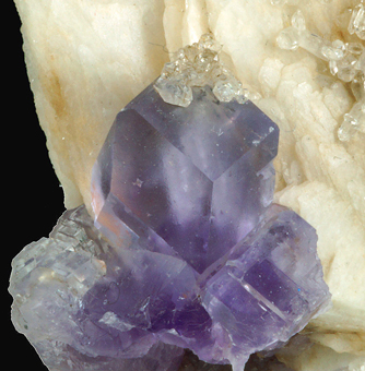 Fluorite and Baryte, Berbes mine, Asturias, Spain