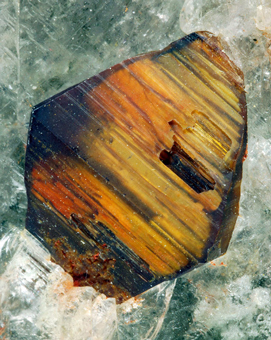 Anatase on Quartz, Cuiab district, Minas Gerais, Brazil