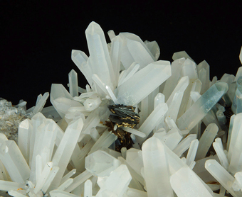 Quartz and Hematite- Jinlong hill, Guangdong Province, China