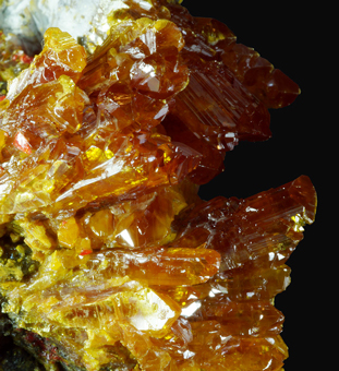 Orpiment, Jiepaiyu mine, Shimen Co., Hunan Province, China