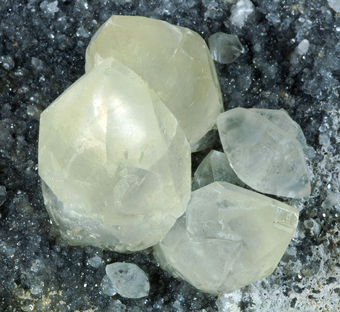 Calcite - Suslep stope, San Giovanni mine, Iglesias, Sardinia, Italy