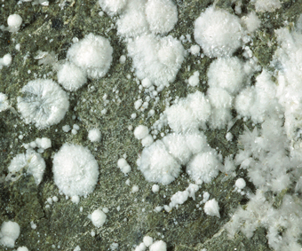 Hydromagnesite - Montjovet tunnel, Valley of Aosta, Italy