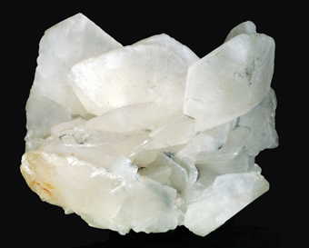 Calcite on Fluorite - Přbram, Bohemia, Czech Republic