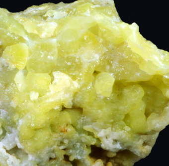 Smithsonite-Cd - Sheshodonnell East mine, Carron, Ireland