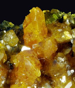 Orpiment - Twin Creeks mine, Humboldt Co.,Nevada, USA