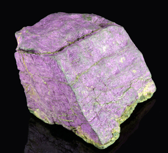 Purpurite - Sandamap pegmatite, Usakos, Erongo Region, Namibia