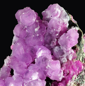 Calcite (var. Cobaltoan) and Spherocobaltite - Bou Azer district, Souss-Massa-Dra Region, Morocco