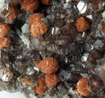 Talmessite, Calcite - Agoudal, Bou Azer district, Souss-Massa-Dra Region, Morocco