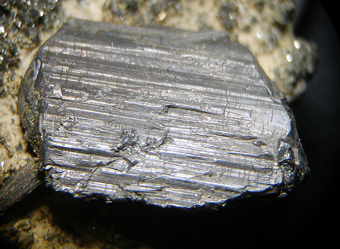 Andorite and Pyrite - San Jos mine, Oruro City, Bolivia