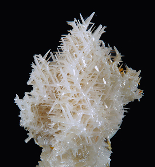 Cerussite, Wulfenite - Nakhlak mine, Anarak District, Esfahan Province, Iran