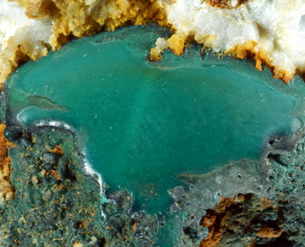 Pseudomalachite and Libethenite - Ľubietov, Bansk Bystrica Region, Slovakia