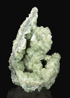 Aragonite - Giumentaro mine, Agrigento, Sicily, Italy