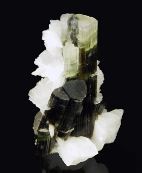 Tourmaline var. Elbaite and Albite - Stak Nala, Gilgit-Baltistan, Pakistan