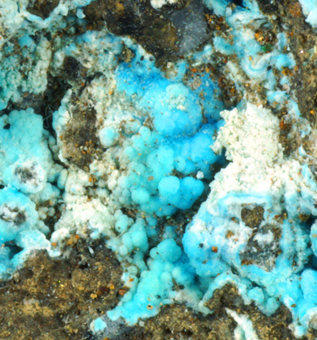 Allophane - Niccioleta mine, Massa Marittima, ,Tuscany, Italy