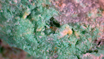 Tsumebite - Broken Hill Proprietary mine, Broken Hill, New South Wales, Australia