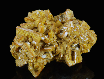 Wulfenite - Meica mines, Meica, Slovenia