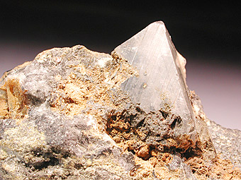 Anglesite on Galena - Monteponi Mine, by Iglesias, Province of Cagliari, Sardinia - Italy