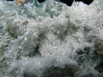 Skorpionite on Tarbuttite - Skorpion Mine, Rosh Pinah, Lderitz District, Karas Region, Namibia