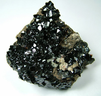 Cassiterite with Fluorapatite - Panasqueira Mine, Couto Mineiro da Panasqueira, Panasqueira, Covilh, Castelo Branco District, Portugal
