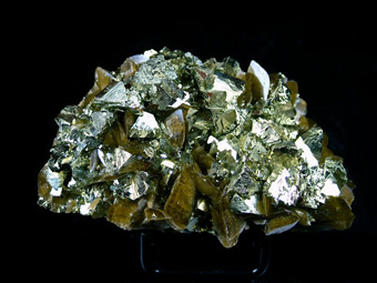 Chalcopyrite on Siderite - Hezhang Co., Bijie Prefecture, Guizhou Province, China