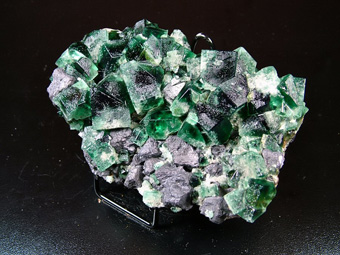 Fluorite with Galena - Rogerley Mine, Rogerley Quarry, Frosterley, Weardale, North Pennines, Co. Durham, England, UK